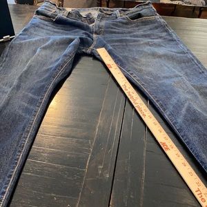 Polo men’s jeans 36x29 dark wash 8 in leg